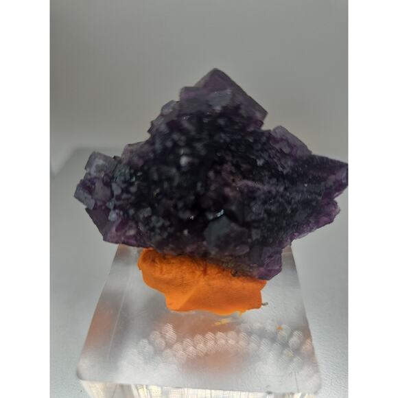 Fluorite crystal quartz cluster 2.5oz - Picture 9 of 15